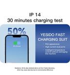 Yesido Super Fast CAR Charger With Usb-c Cable (60w)