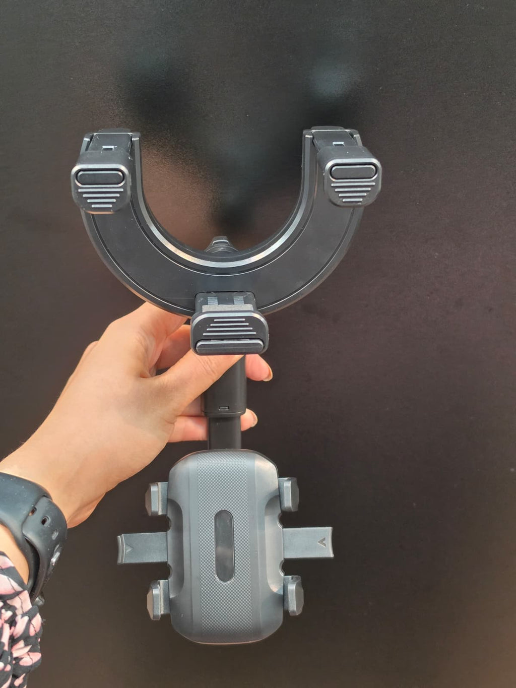 Universal Rotatable Car Phone Holder for Rear View Mirror