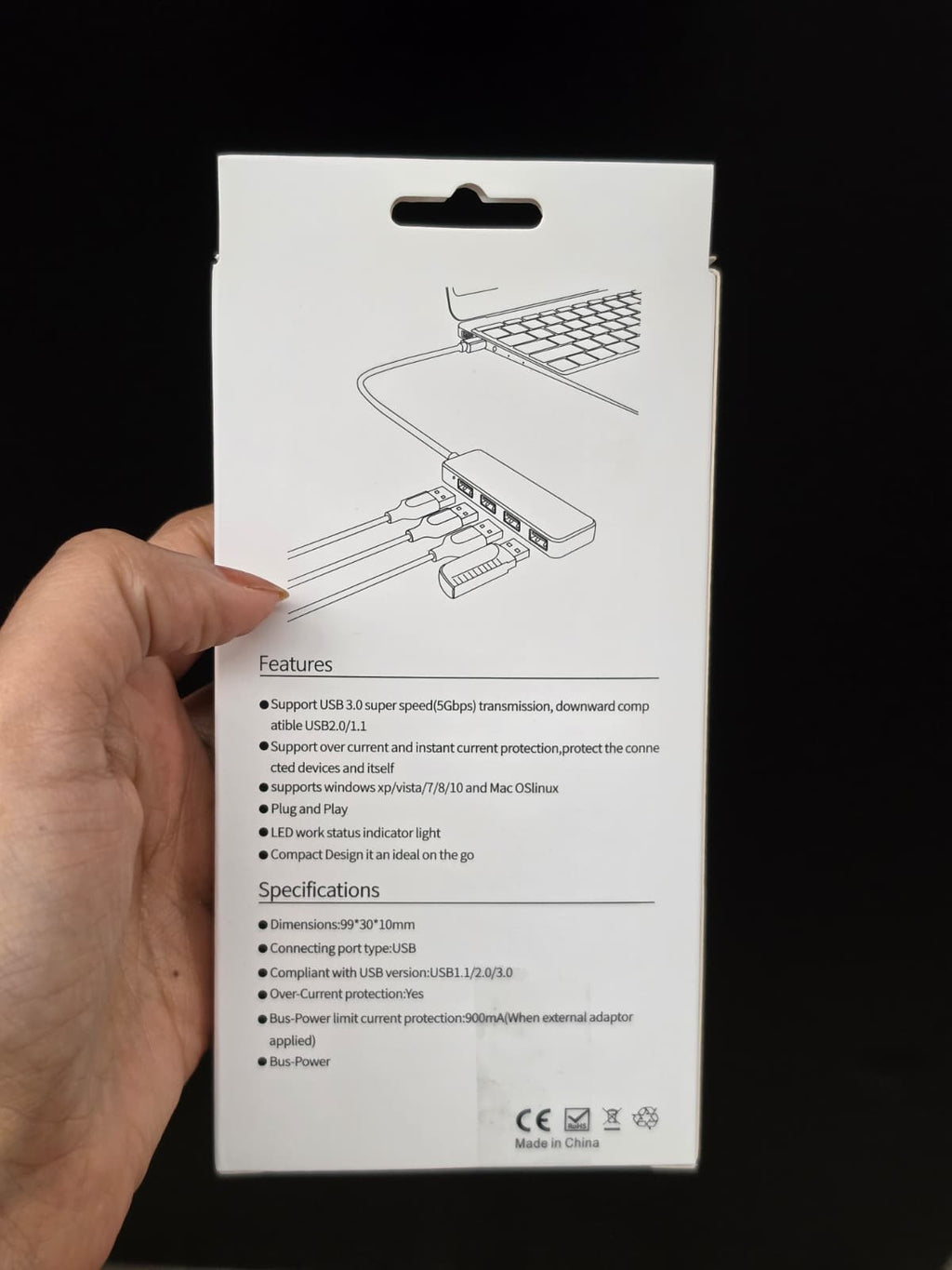 Usb3.0 HUB 4-port