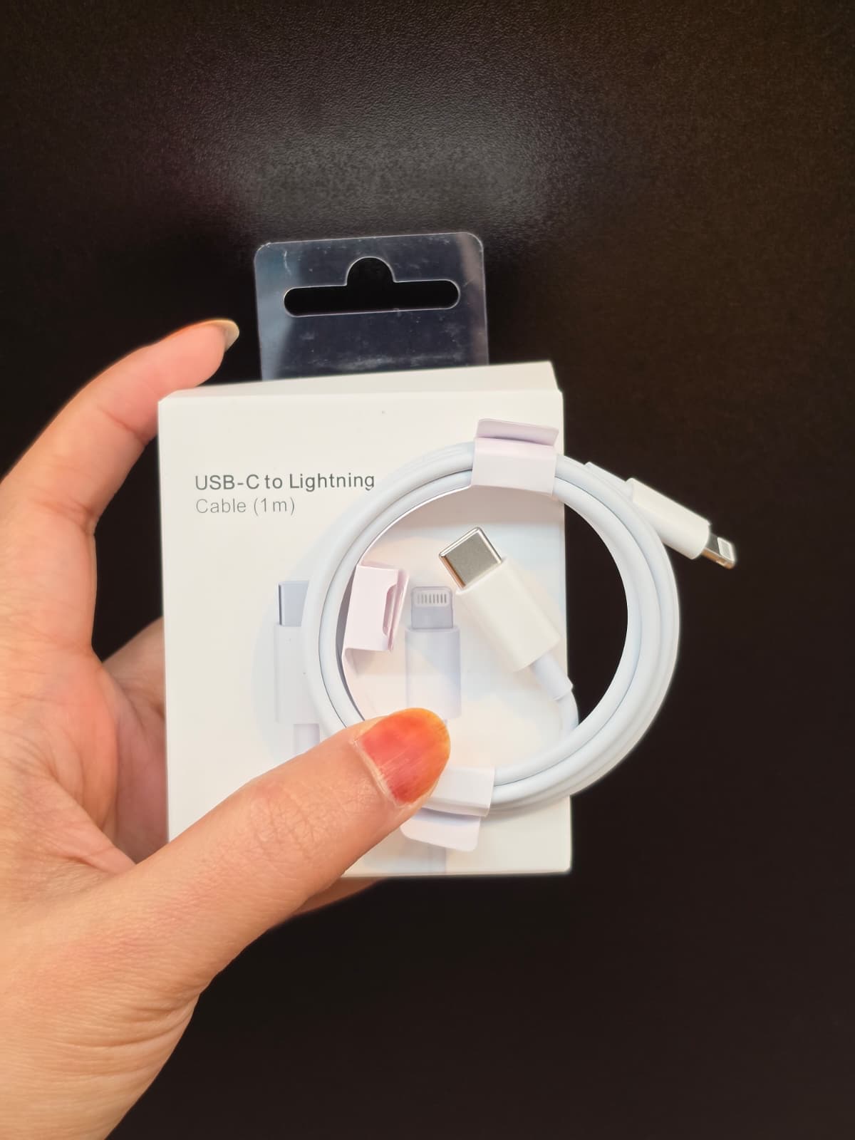 Lightning TO USB C Cable 1M