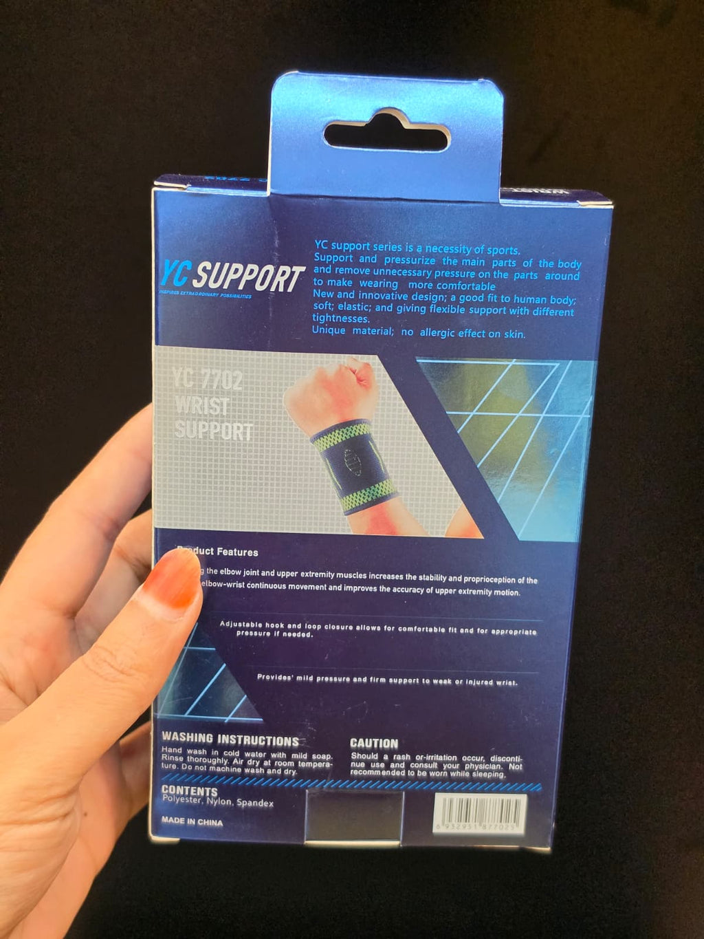 Wrist Support YC 7702