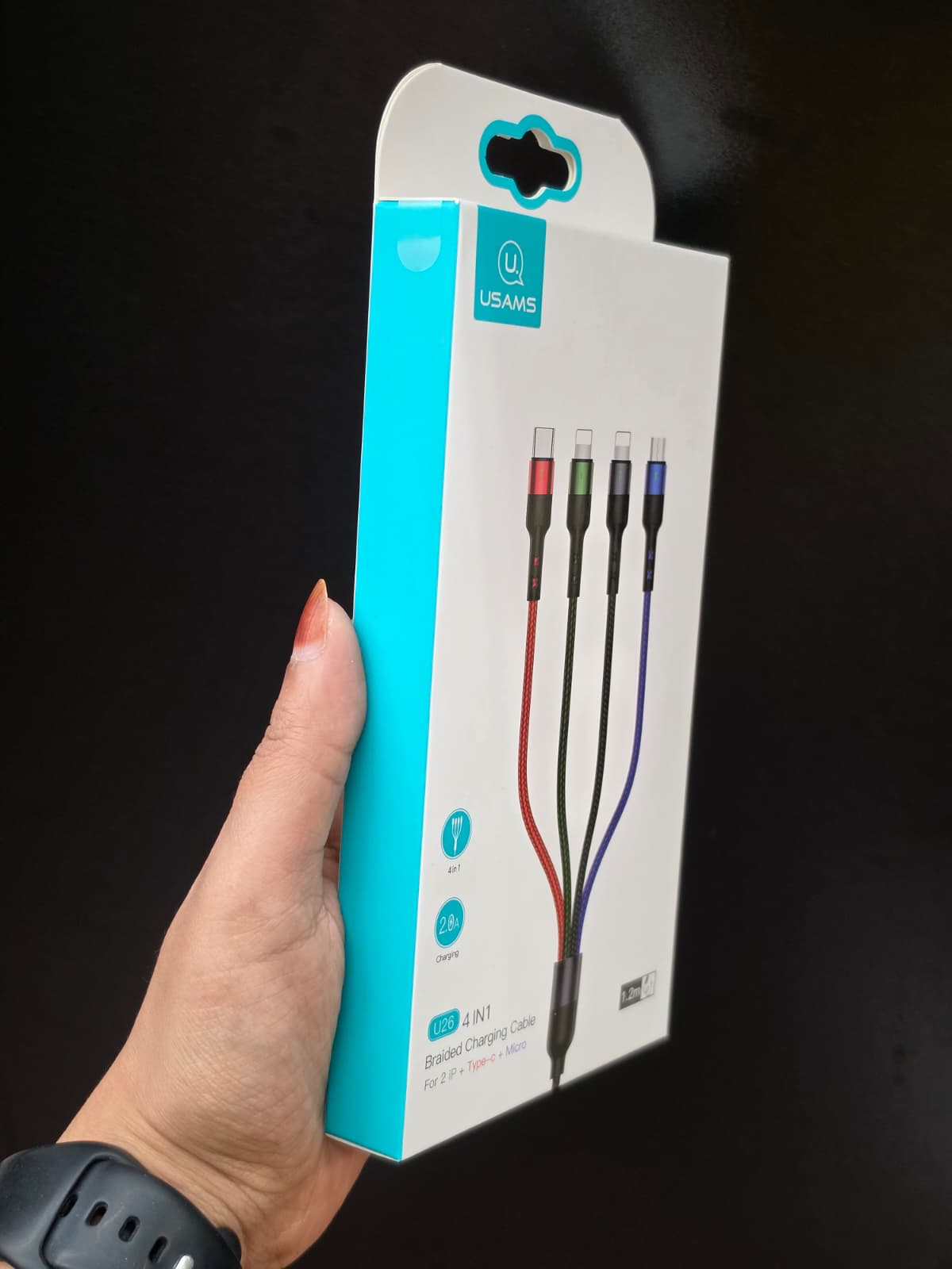 Braided Charging Cable 4 IN 0NE