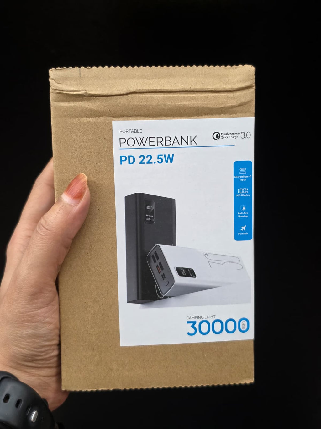 Portable Powerbank PD 22.5w