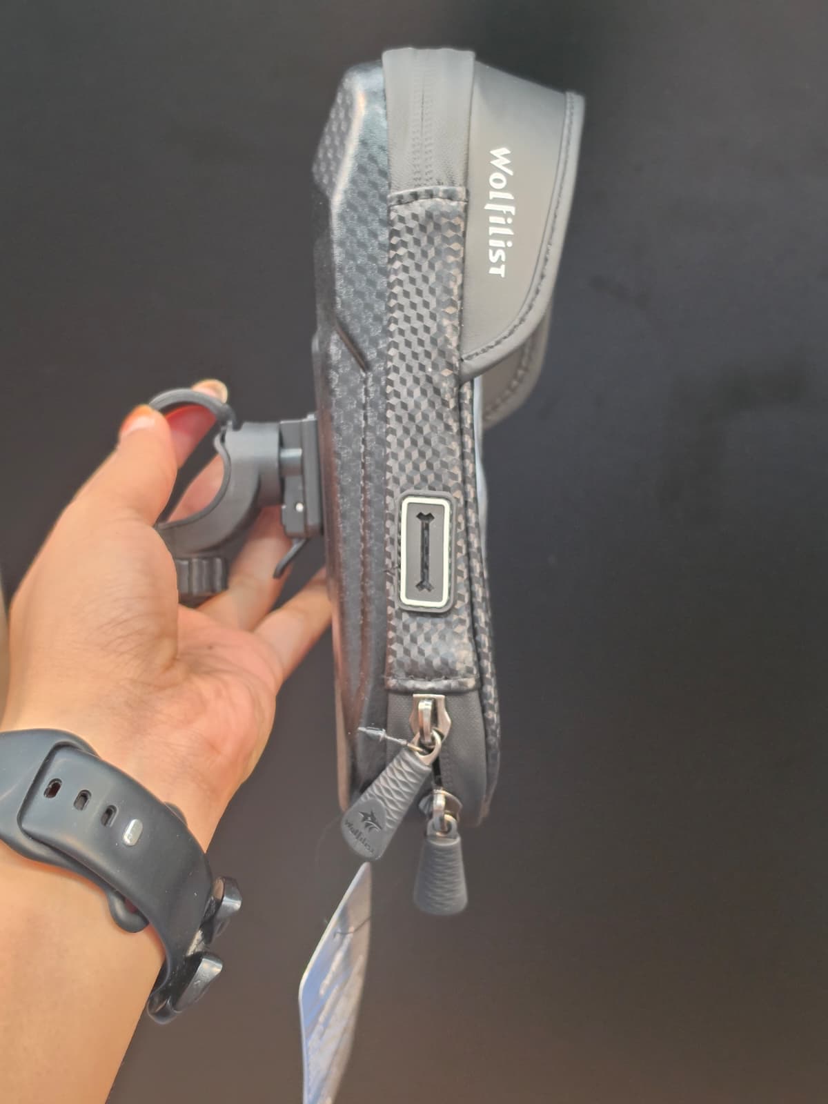 Waterproof Bike Handlebar Bag with Phone Holder