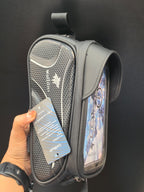 Waterproof Bike Frame Bag with Phone Holder, 2L